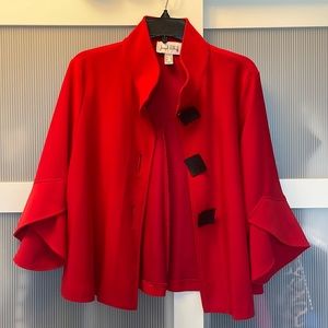 Joseph Ribkoff Elegant Red Women's Jacket
